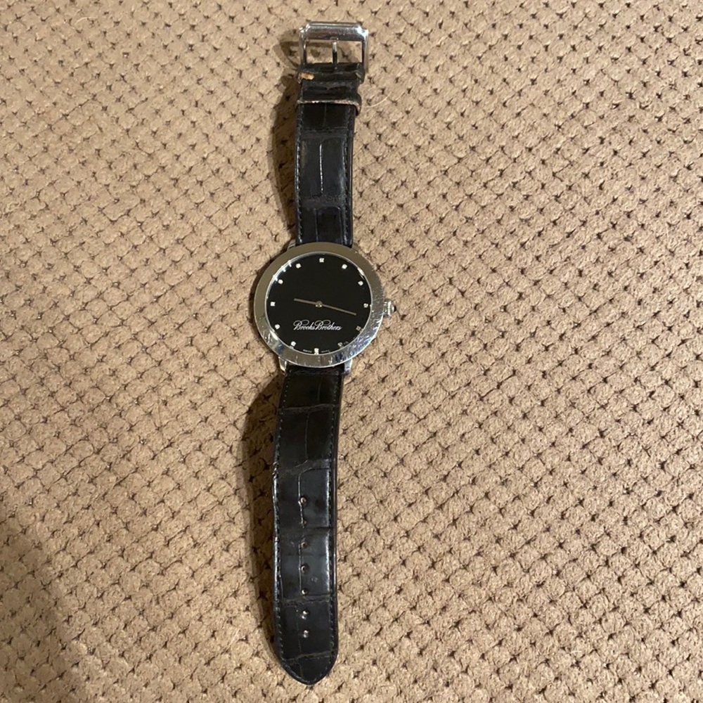 COPY - Brooks brothers gentleman’s diamond dress watch